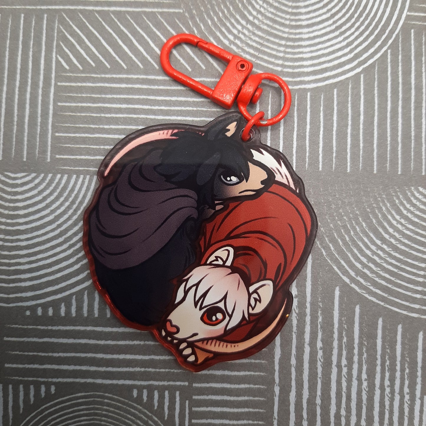 Nezumi and Shion Rats charm