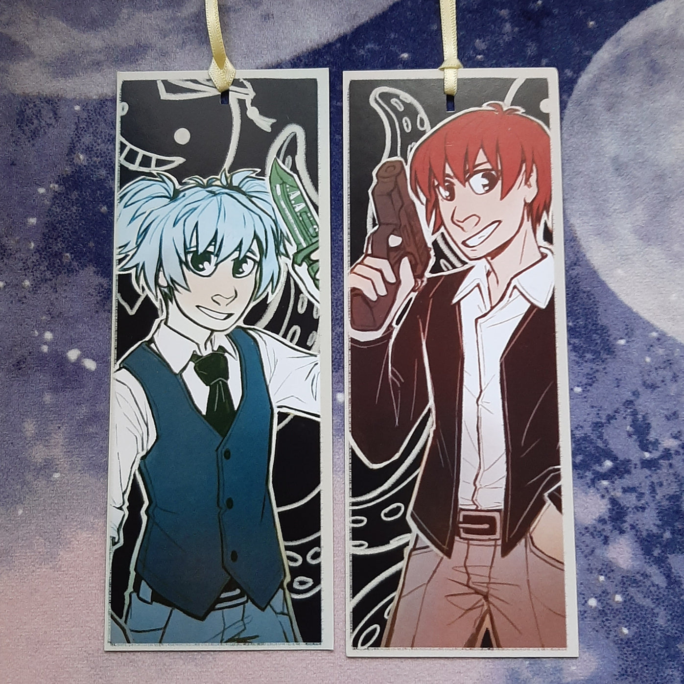 AssClass Nagisa and Karma Bookmark