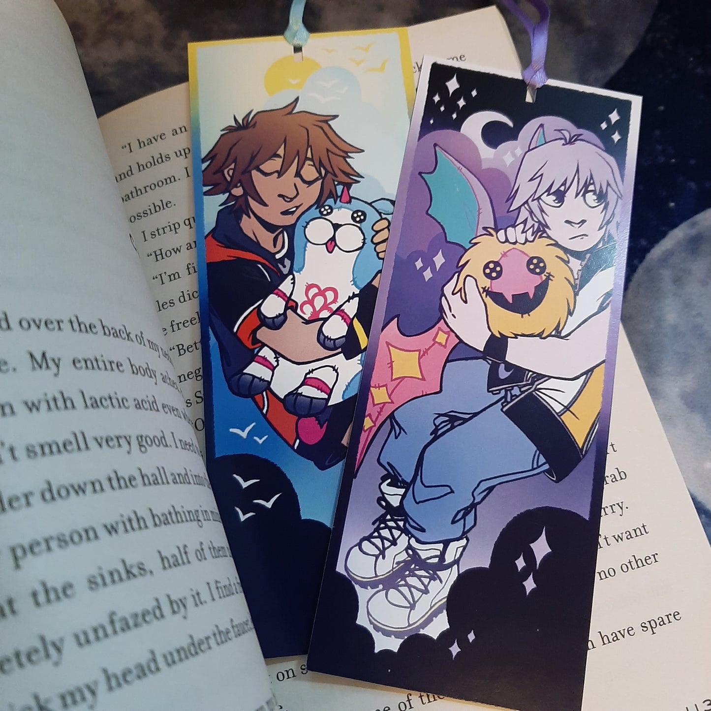 KH Sora and Riku Bookmarks