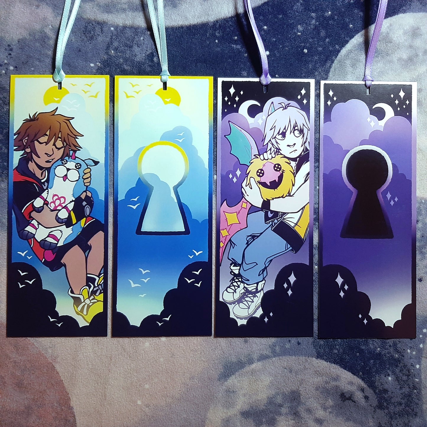 KH Sora and Riku Bookmarks