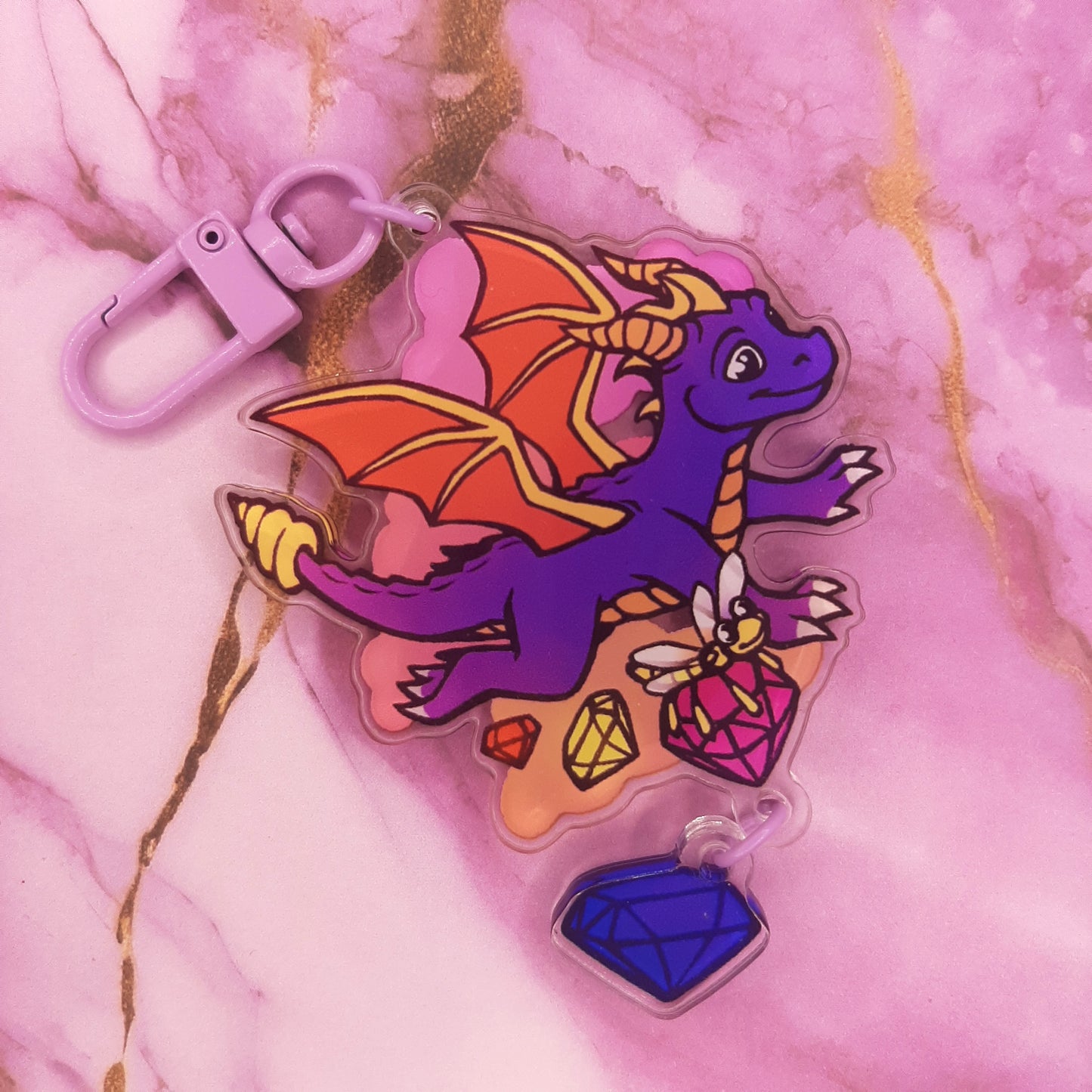 Spyro 2-piece charm [AUS/NZ ONLY]