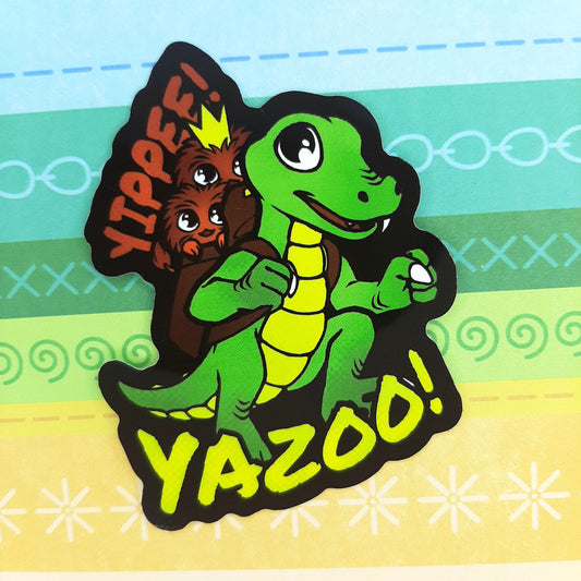 Croc Yazoo sticker