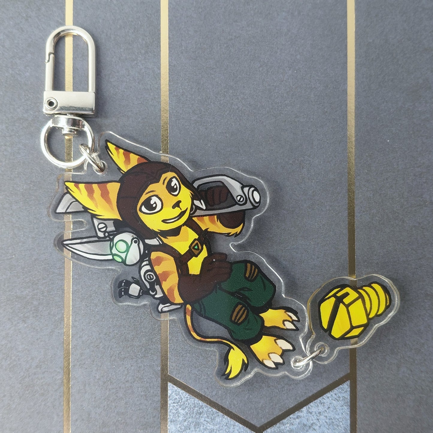 Ratchet and Clank 2-piece charm [AUS/NZ ONLY]