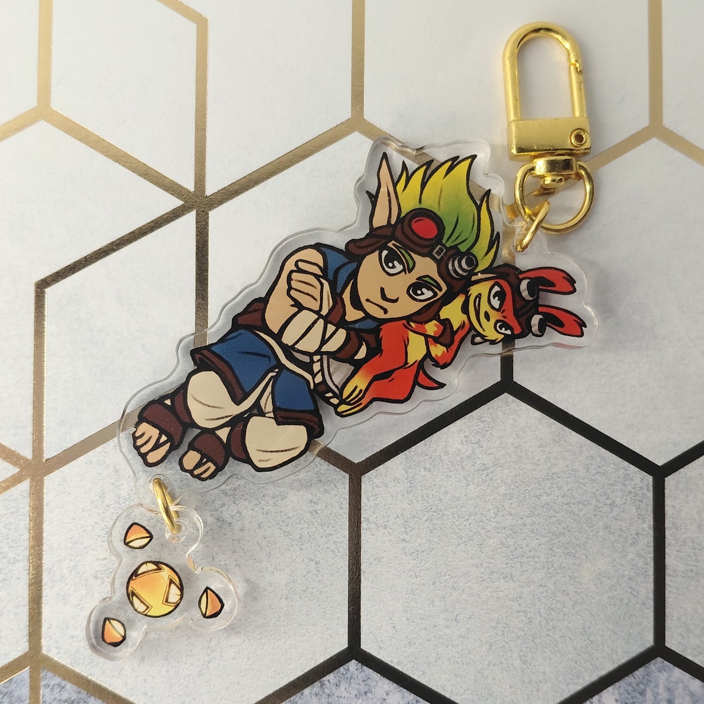 Jak and Daxter 2-piece charm [AUS/NZ ONLY]
