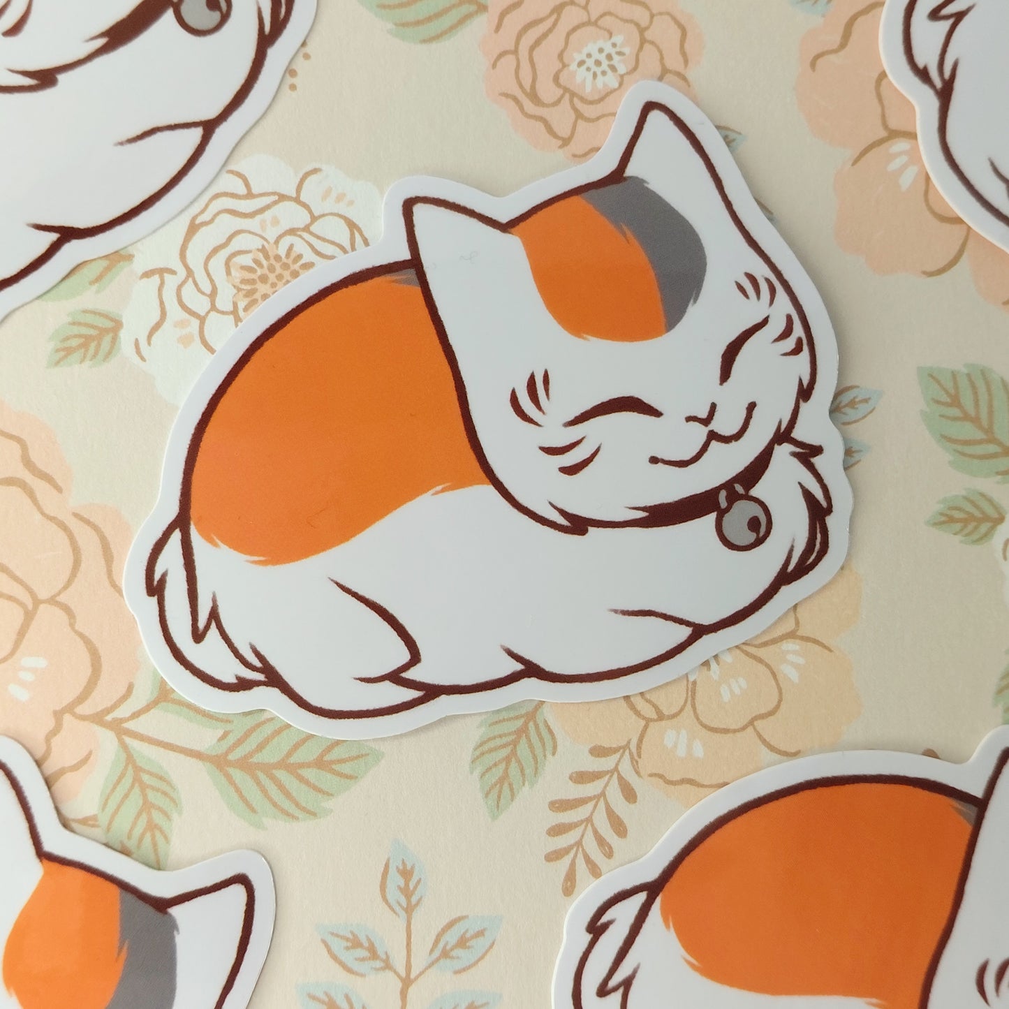NatsuYuu Nyanko sensei loaf sticker