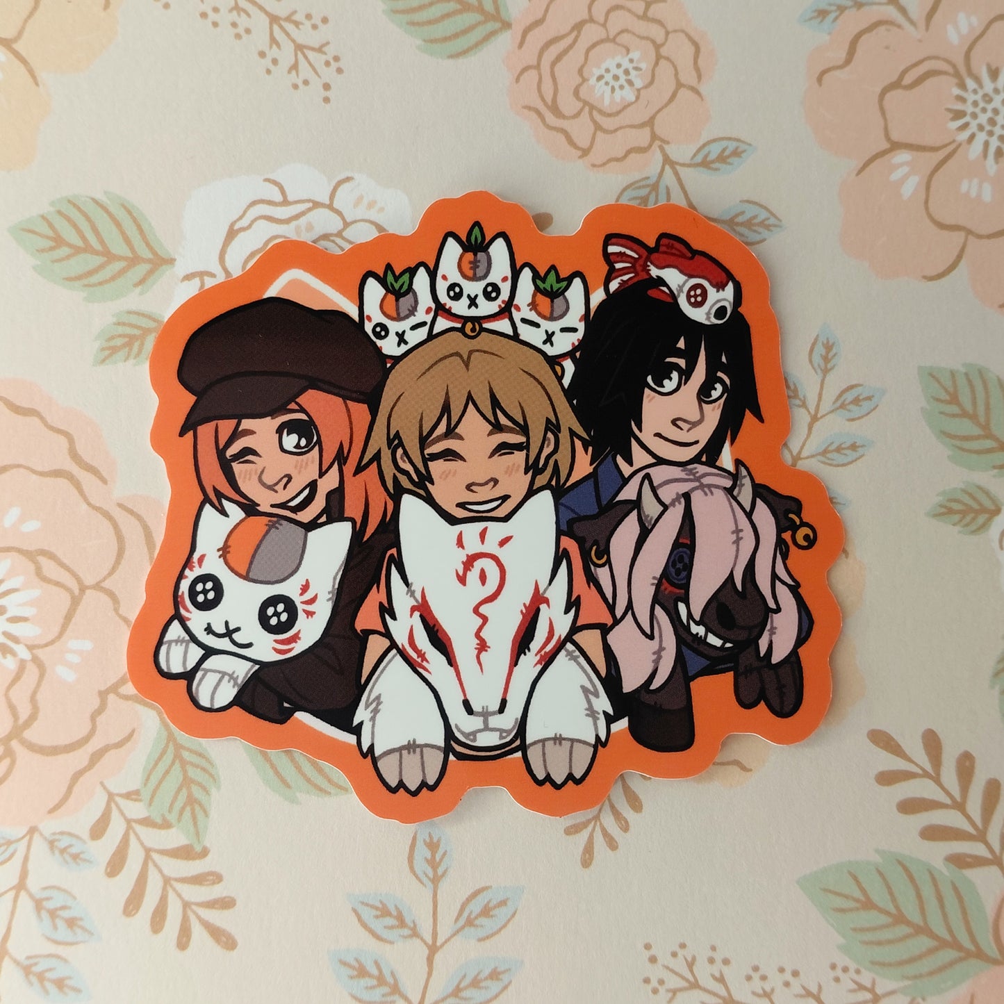 NatsuYuu plushie stickers