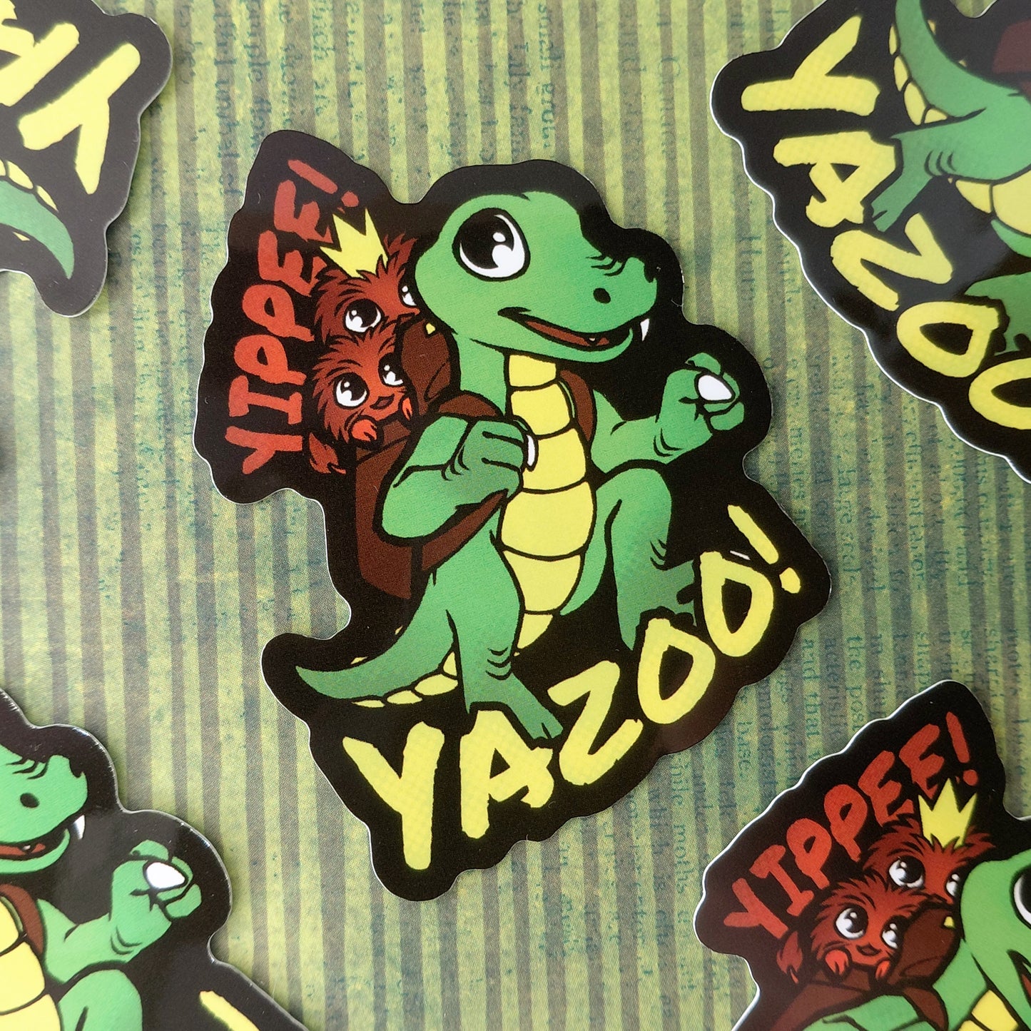 Croc Yazoo sticker