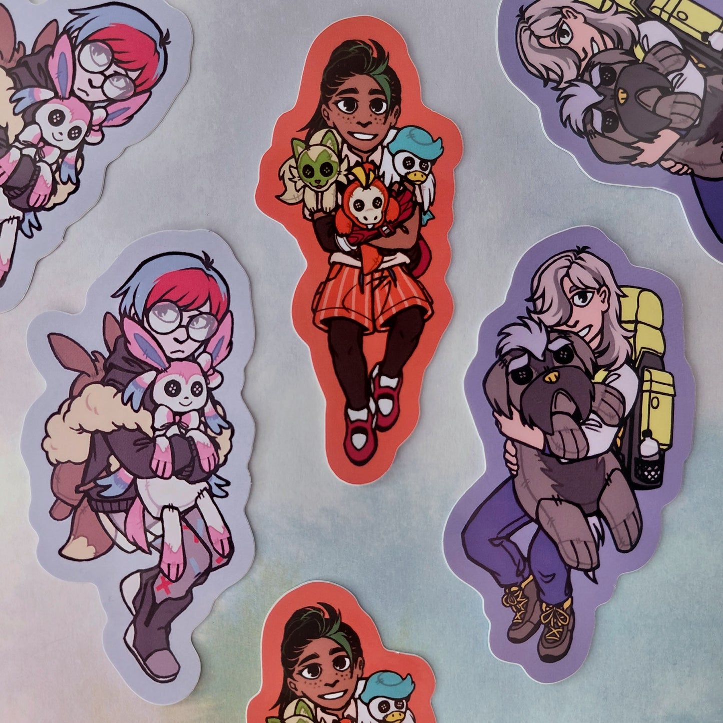 PKMN Scarlet/Violet NPC Stickers