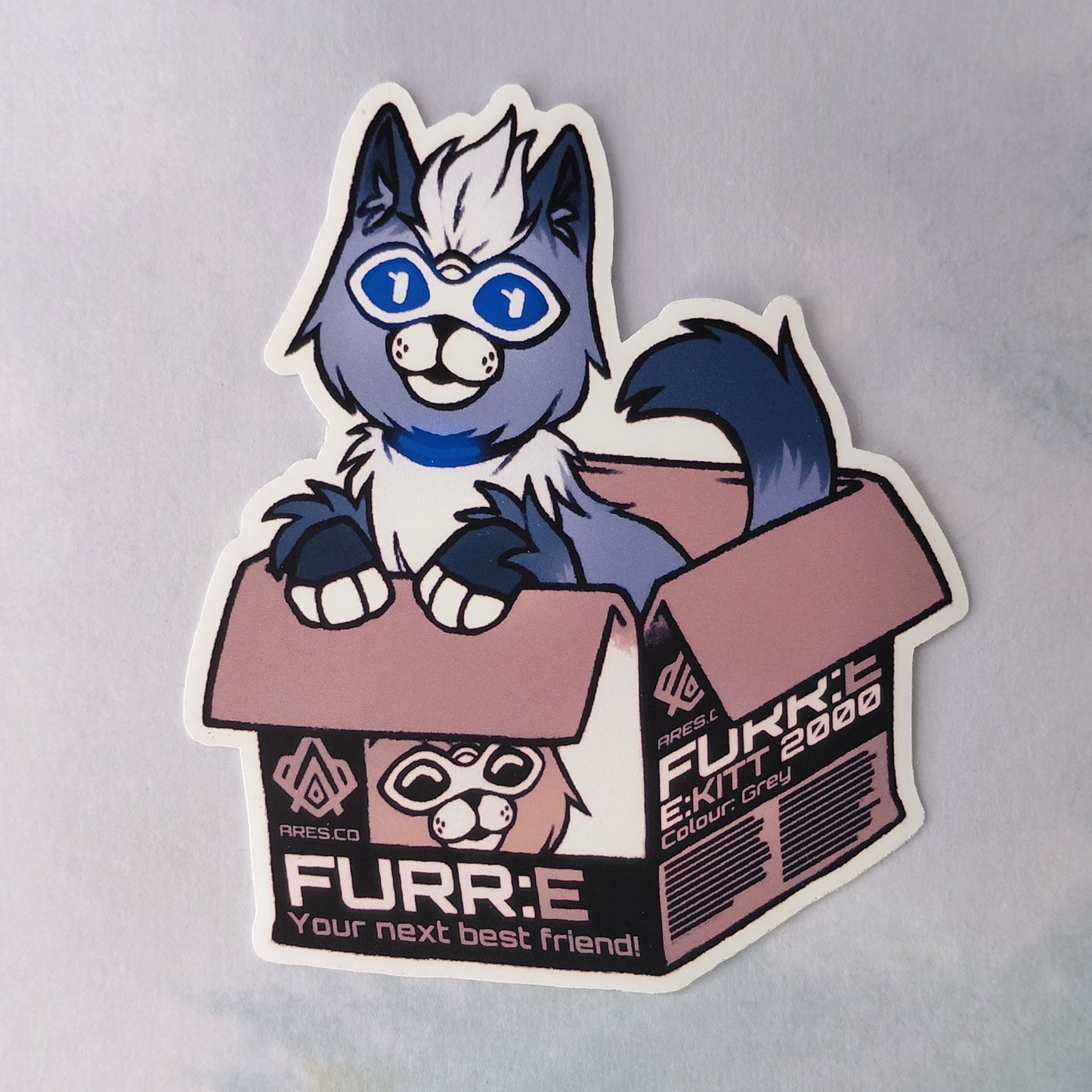 [CLEARANCE - Free with $25NZD spend] OC cat stickers