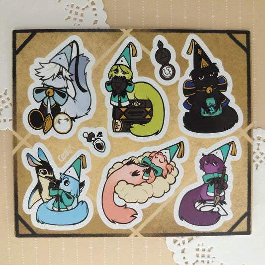 Witch Hat Atelier Brushbuddies Stickersheet