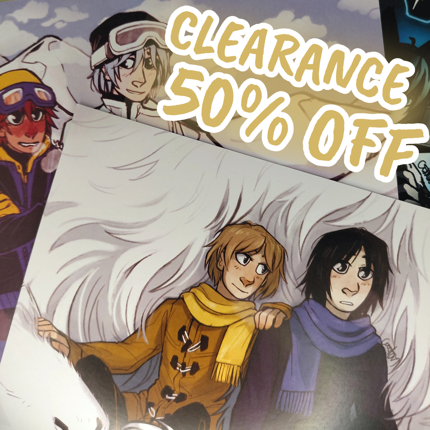 [CLEARANCE - Free with $50NZD spend] Clearance/B Grade A5 Prints