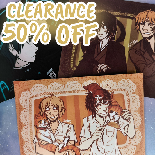 [CLEARANCE - Free with $25NZD spend] Clearance Mini Prints