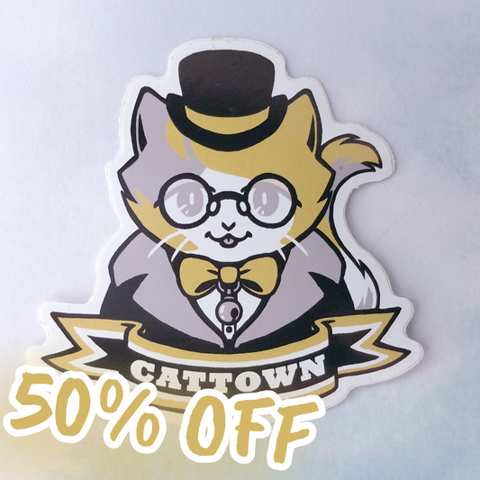 [CLEARANCE - Free with $25NZD spend] Mayor logo sticker