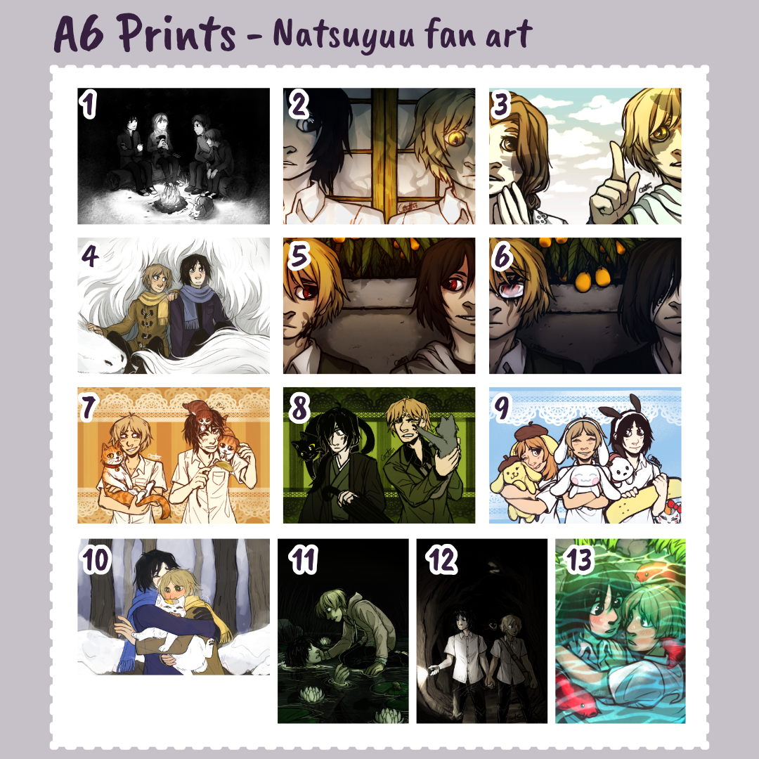 Prints A6 Size (20+ Designs)